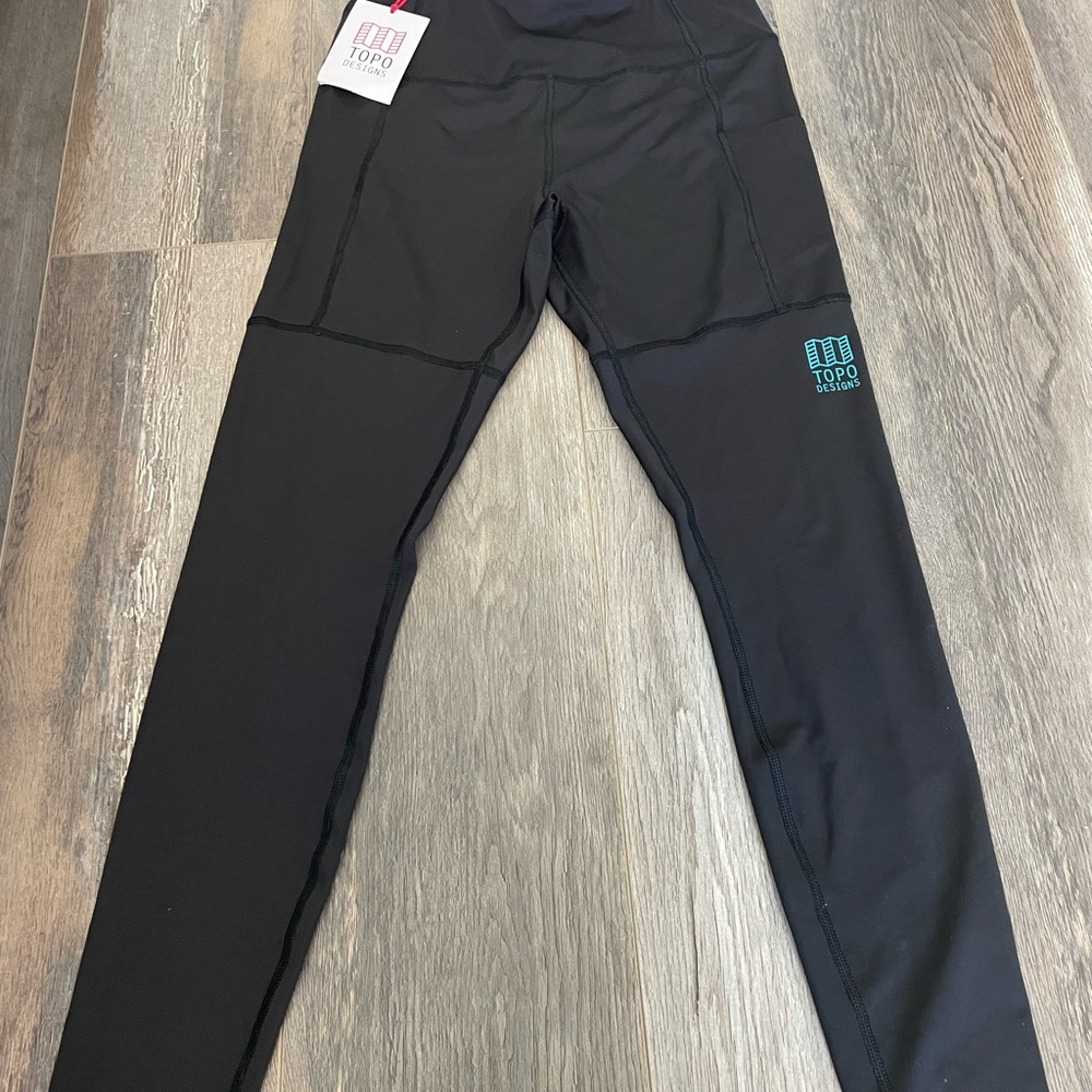 NWT Topo Designs Black Leggings